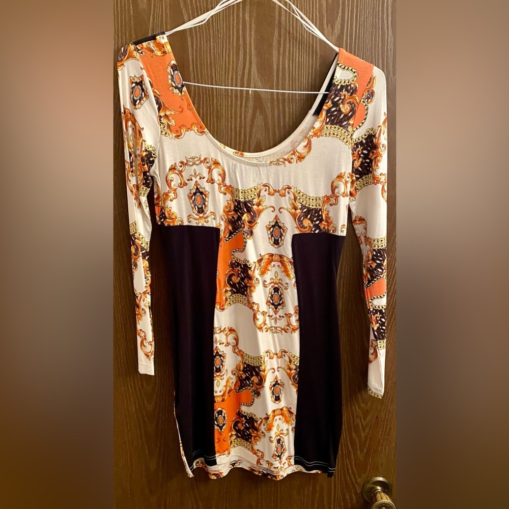 Long Sleeve Mini Dress